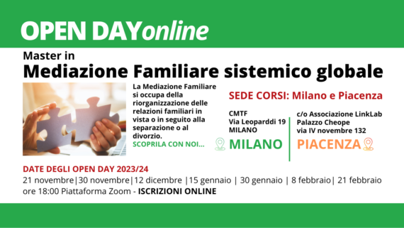 News Formazione Counselling e Mediazione - Counseling Mediazione Familiare